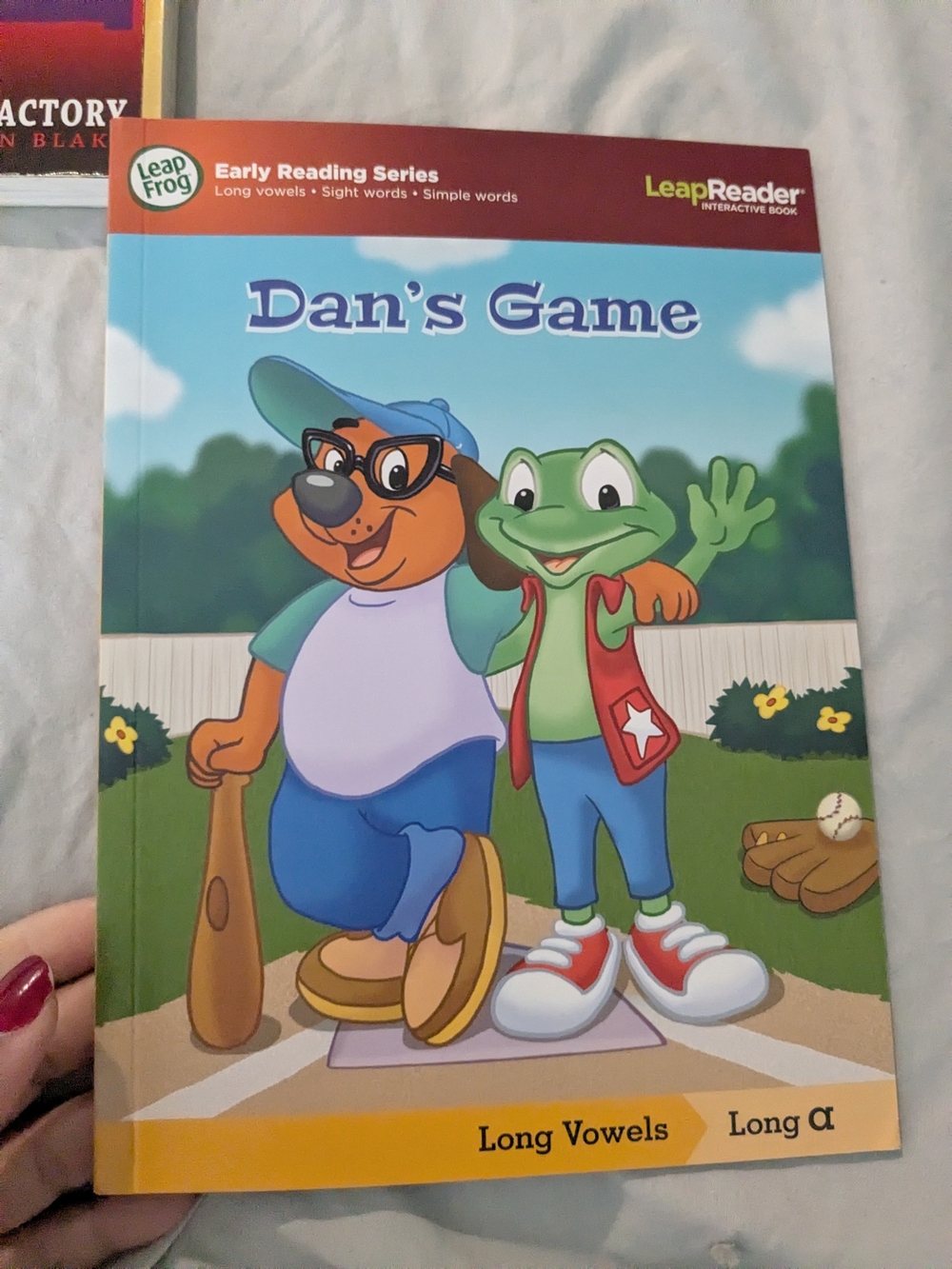 LeapReader Early Reading: Dan's Game - Blue & Green